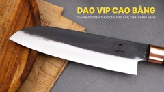 Dao lọc thịt thép nhíp xe cán gỗ mun CL10NMDD DAO VIP CAO BẰNG