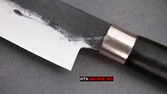 Dao lọc thịt thép nhíp xe cán gỗ mun CL10NM  / HTX DAO PHÚC SEN