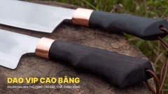 Cặp dao chặt thái thép trắng cao cấp CD16 DAO VIP CAO BẰNG