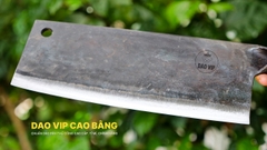 Dao chặt xương sắc bén - Cán sắt Thép nhíp ô tô S06 an toàn, vệ sinh, hàng chuẩn CỦA DAO VIP CAO BẰNG