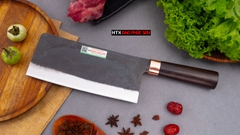 Dao chặt gà thép nhíp cán gỗ mun CG10NMDD  / HTX DAO PHÚC SEN