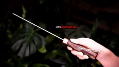 Dao chặt gà sắc bén - Thép nhíp ô tô - Cán cẩm - khâu đồng - G05TDD