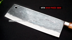 Dao chặt gà đa năng sắc bén - Thép nhíp ô tô - Cán gỗ tự nhiên khâu inox - G05