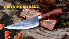 Dao bầu lọc 16 - Thép nhíp ô tô - Cán vỏ gỗ cẩm - G08VG DAO VIP CAO BẰNG