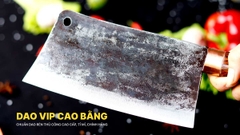 Dao chặt gà sắc bén -Thép nhíp ô tô - Cán cẩm khâu đồng - N09DD DAO VIP CAO BẰNG