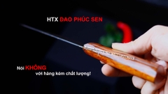 DAO BẦU LỌC 22 cán ốp nu nghiến / HTX DAO PHÚC SEN