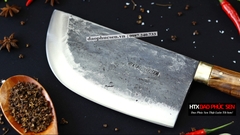 Dao tầu chặt xương - Thép nhíp ô tô - Cán cẩm khâu đồng - DCX01DD