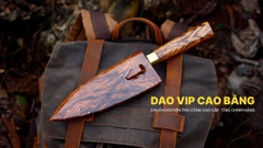 Dao Deba N12DVG Vỏ gỗ DAO VIP CAO BẰNG