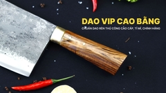 Dao tầu chặt xương - Thép nhíp ô tô - DCX01DD DAO VIP CAO BẰNG