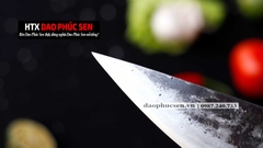 DAO BẦU LỌC 16 thép nhíp xe cán gỗ cẩm / HTX DAO PHÚC SEN