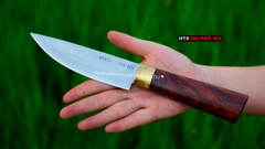 Bộ dao bếp 3 món thép trắng CB91 tiện dụng, đẹp, an toàn, ít bị oxy hoá, hàng chuẩn của DAO VIP - HTX DAO PHÚC SEN