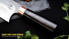 Dao chặt, thái, lọc sắc bén - thép nhíp ô tô - DCL02DD DAO VIP CAO BẰNG