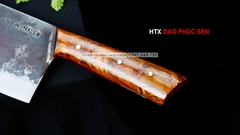 Dao chặt gà sắc bén - Thép nhíp ô tô - Cán ốp cẩm - G05OCD