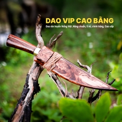 Dao Đi Rừng Nhíp Xe Có Vỏ - M23NCD Dao Vip Cao Bằng