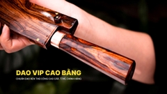 Dao phúc sen bản Takohiki vỏ gỗ N15DDVG DAO VIP CAO BẰNG