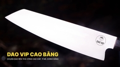 Dao thái lọc thép trắng DNK01 kháng gỉ tốt, HÀNG CHUẨN CỦA DAO VIP CAO BẰNG