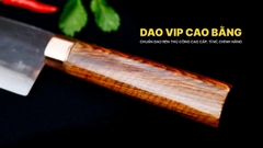 DAO THÁI KIỂU 01  N07DD cán gôc tự nhiên khâu đồng đỏ DAO VIP CAO BẰNG