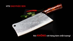 Dao chặt xương sắc bén - Thép nhíp ô tô - Cán ốp cẩm N10OCD