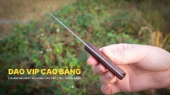 Dao nhỏ thép không gỉ cán gỗ DNC HÀNG CHUẨN CHÍNH HÃNG CỦA DAO VIP CAO BẰNG