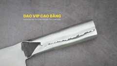 Dao chặt gà thép trắng cao cấp cán sắt SCGK DAO VIP CAO BẰNG