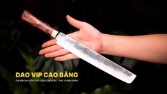 Dao phúc sen bản Takohiki vỏ gỗ N15DDVG DAO VIP CAO BẰNG