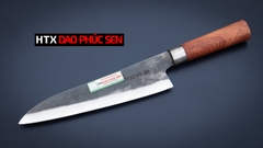 Dao thái nhíp xe cán gỗ Hương DN20H  / HTX DAO PHÚC SEN