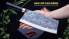Dao chặt xương sắc bén - thép nhíp ô tô - cán mun khâu đồng - DCX05MDD DAO VIP CAO BẰNG