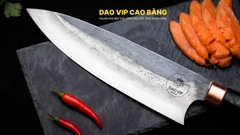 Dao chặt, thái, lọc sắc bén - thép nhíp ô tô - DCL02DD DAO VIP CAO BẰNG