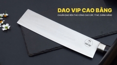 Dao tông chặt gà thép trắng - G07KM DAO VIP CAO BẰNG