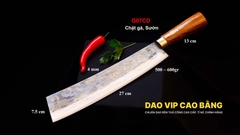 DAO TÔNG CHẶT GÀ MỚI G07CD cán cẩm khâu đồng DAO VIP CAO BẰNG