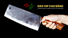 Dao chặt gà sắc bén - Thép nhíp ô tô - Cán ốp cẩm - G05OCD DAO VIP CAO BẰNG