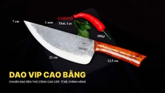 Dao phúc sen bầu lọc 22 G10OCD cán ốp cẩm DAO VIP CAO BẰNG