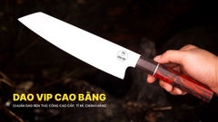 Dao thái lọc thép trắng DNK01 kháng gỉ tốt, HÀNG CHUẨN CỦA DAO VIP CAO BẰNG