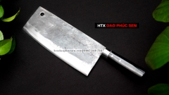 Dao chặt xương sắc bén - Thép nhíp ô tô - Cán mun khâu inox - G06M