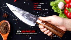 DAO BẦU LỌC 16 thép nhíp xe cán gỗ cẩm / HTX DAO PHÚC SEN