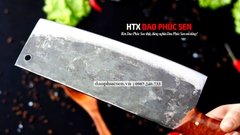 Dao chặt gà sắc bén - Thép nhíp ô tô - Cán ốp nu - G05OND