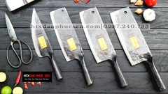 DAO PHÚC SEN, BỘ DAO  BẾP 03 (CÁN SẮT) ( không bao gồm kéo )