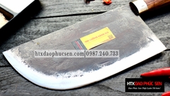 Dao tầu chặt xương - Thép nhíp ô tô - Cán cẩm khâu inox - DCX01