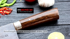 Dao thái phở bản 10 - Thép nhíp ô tô - Cán cẩm khâu inox - GTPC