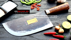 Dao tầu chặt xương - Thép nhíp ô tô - Cán cẩm khâu inox - DCX01