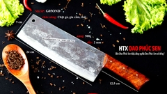 Dao chặt gà sắc bén - Thép nhíp ô tô - Cán ốp nu - G05OND