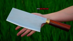 Dao chặt gà thép trắng CG09