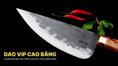 Dao bầu lọc thịt 22 thép nhíp xe cán gỗ tự nhiên G10DD | DAO VIP CAO BẰNG