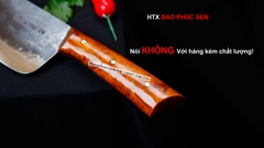 DAO BẦU LỌC 22 cán ốp nu nghiến / HTX DAO PHÚC SEN