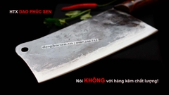 Dao chặt xương sắc bén - Thép nhíp ô tô - Cán ốp cẩm N10OCD