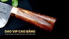 Dao bầu lọc thịt 22 thép nhíp xe cán gỗ tự nhiên G10DD | DAO VIP CAO BẰNG