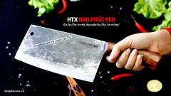 Dao chặt - thái bản 10 - Thép nhíp ô tô - Cán ốp cẩm - CTB10OCD