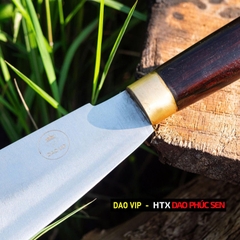 Dao yếm chặt gà thép trắng cao cấp - DYKMD