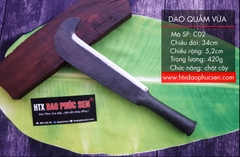 Dao quắm chặt cây phát cỏ sắc bén - Thép nhíp ô tô - C02