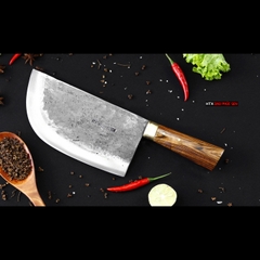 Dao tầu chặt xương - Thép nhíp ô tô - Cán cẩm khâu đồng - DCX01DD